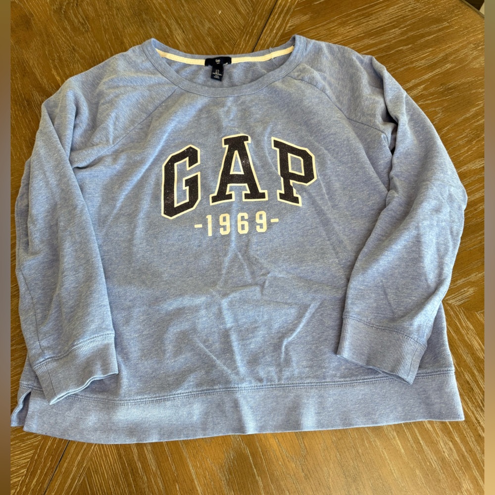 GAP Blue Logo Sweatshirt